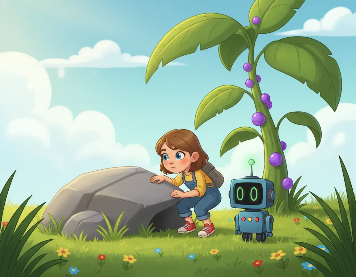 A World Up High, illustration for page 1