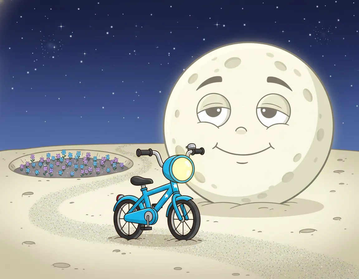 Zip's Moon Adventure, illustration for page 10