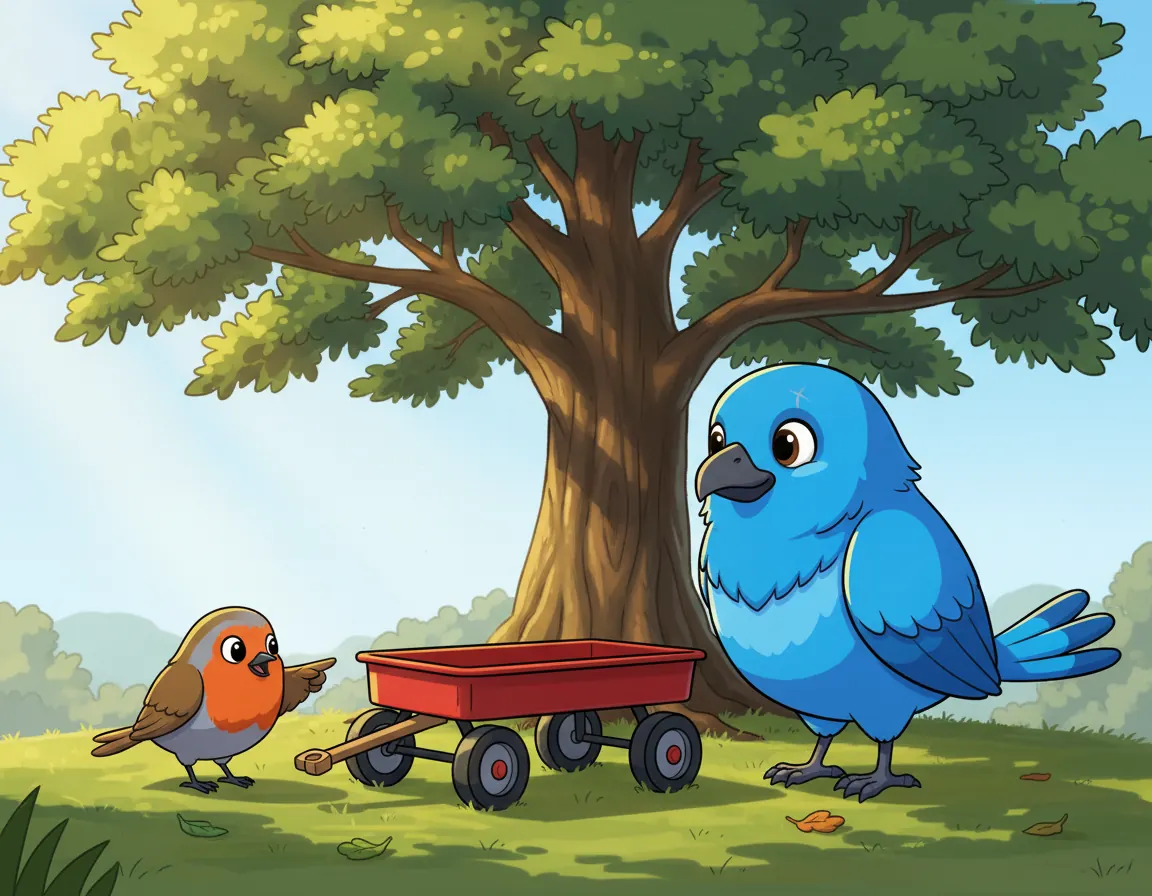 Orrin's New Sky Adventure, illustration for page 7