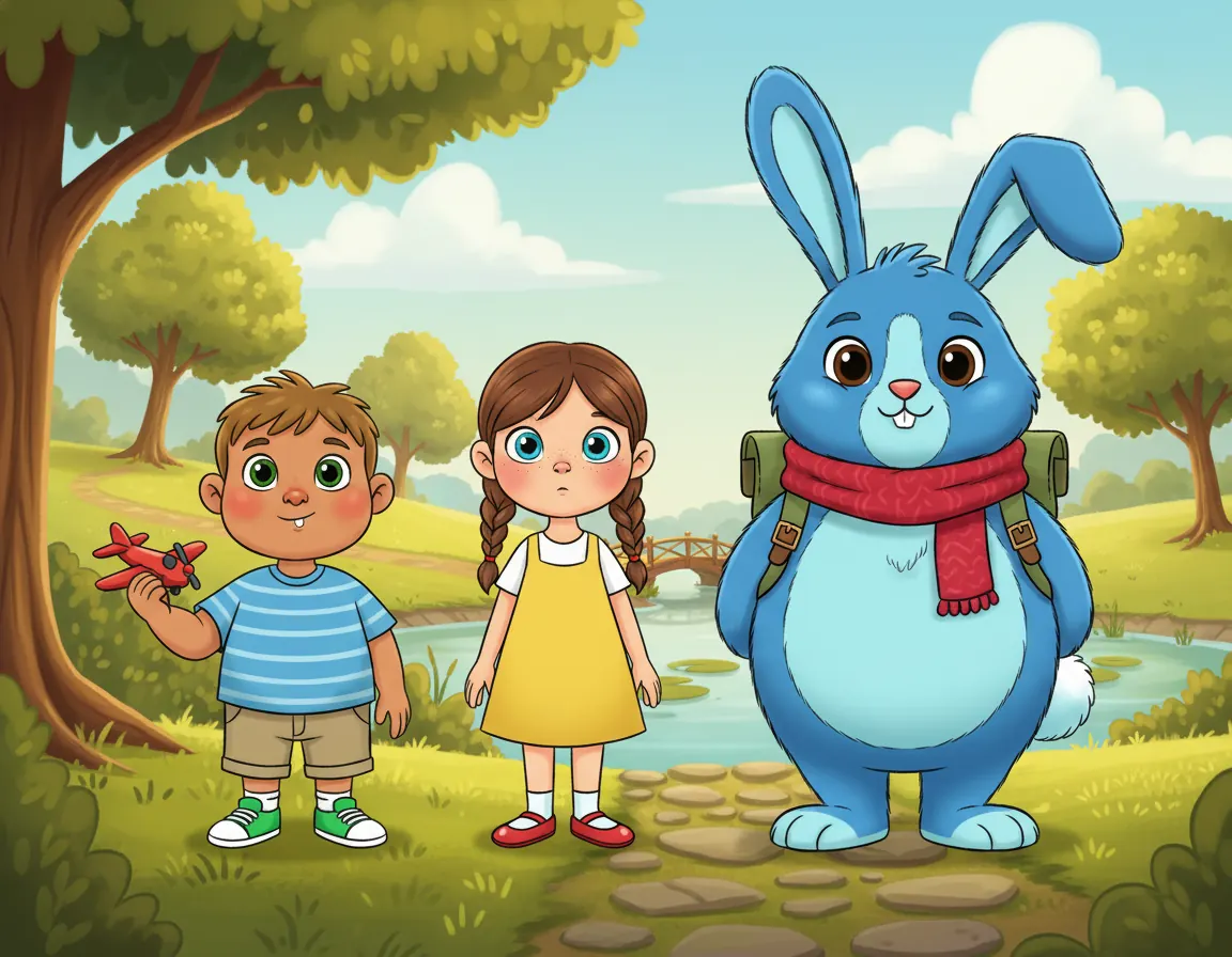 Barnaby's Big World Trip, illustration for page 2