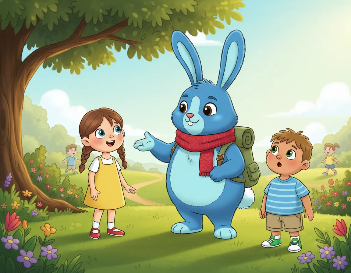 Barnaby's Big World Trip, illustration for page 4