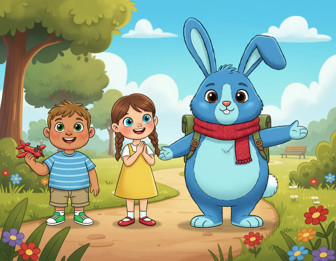 Barnaby's Big World Trip, illustration for page 5