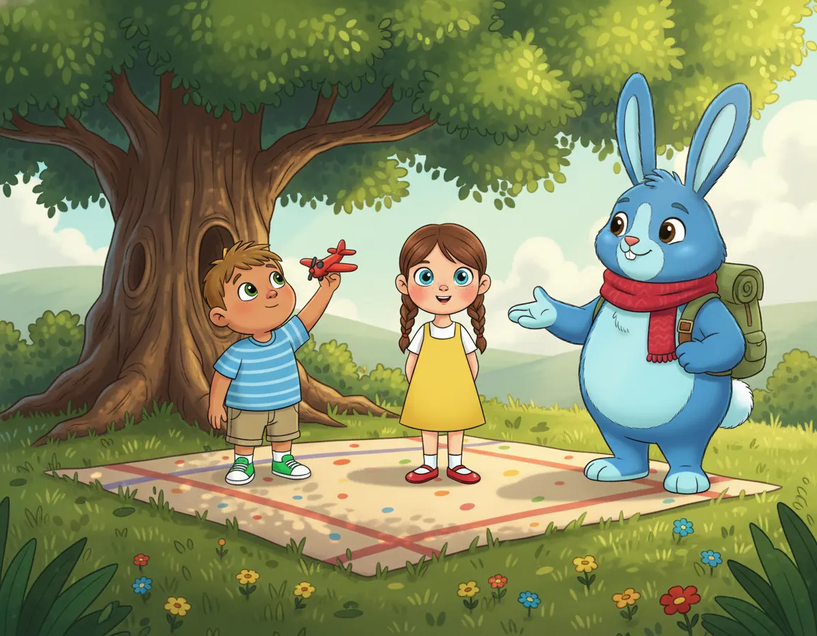 Barnaby's Big World Trip, illustration for page 6