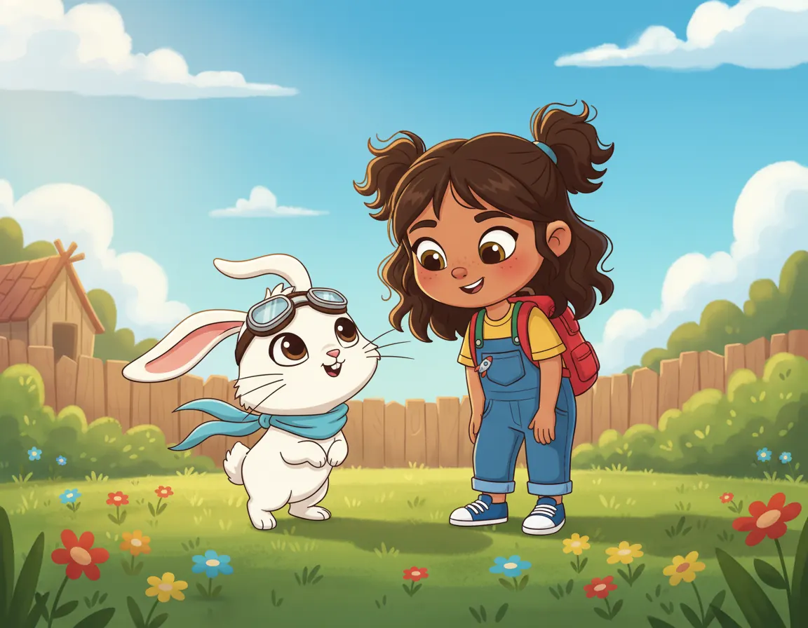 Ravi's Moon Adventure, illustration for page 1