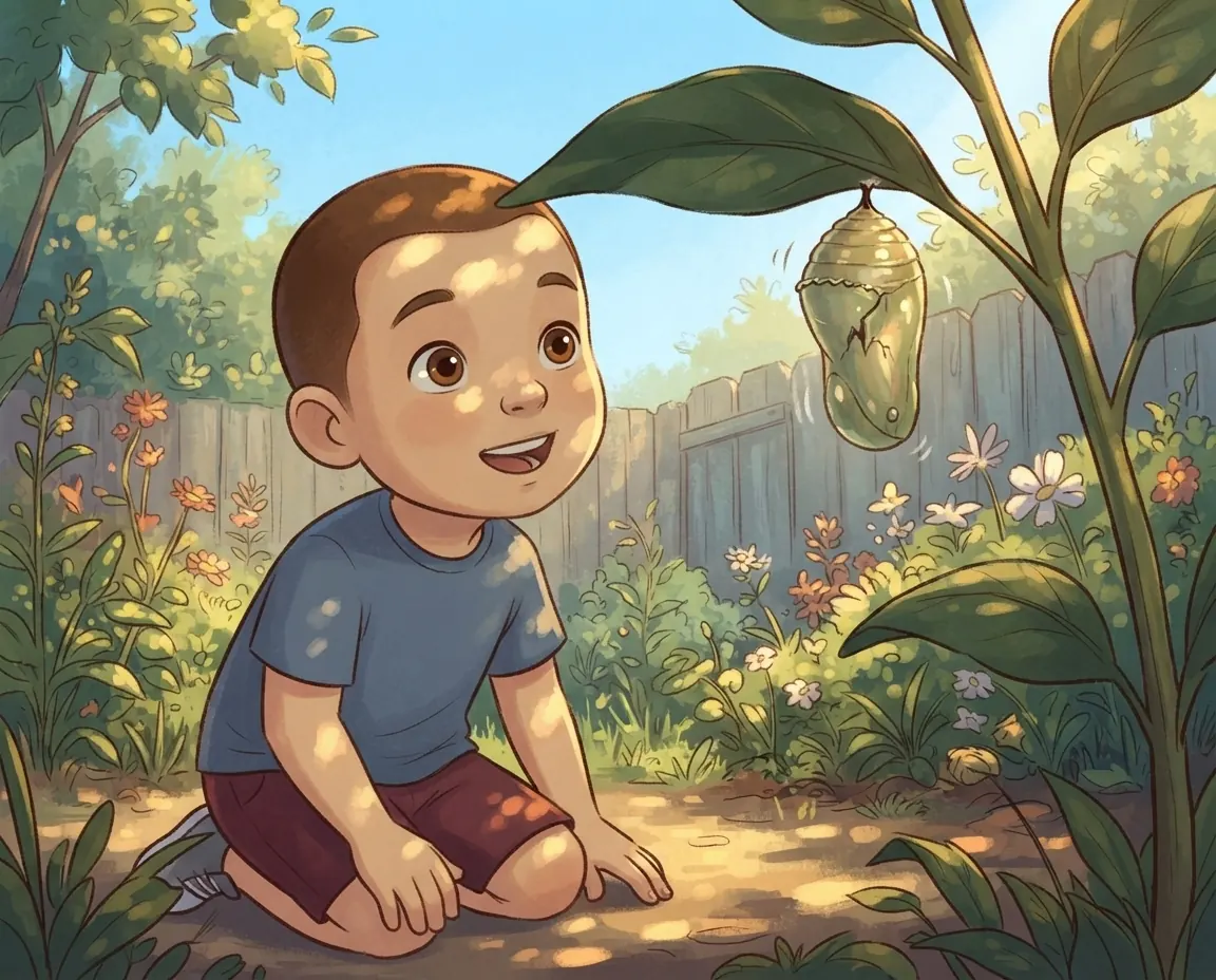 A Brave New Flutter, illustration for page 9