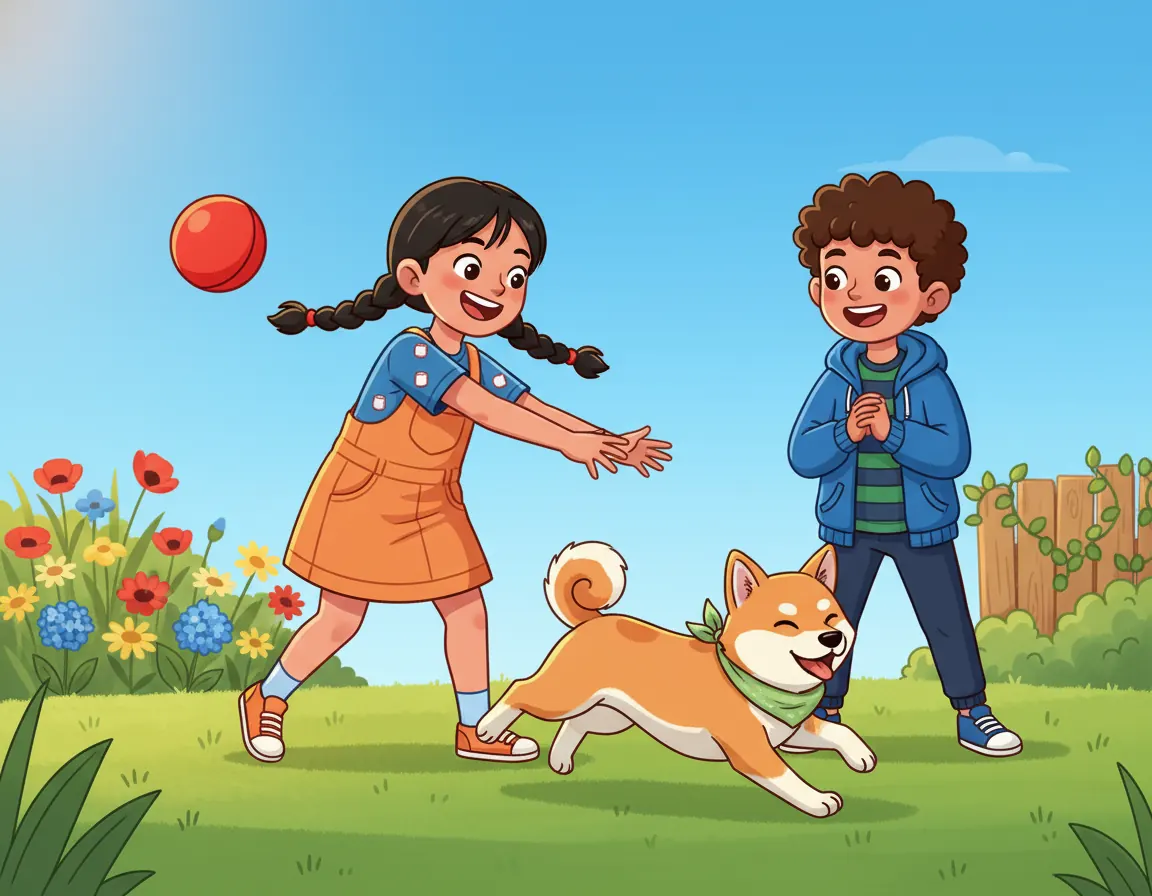 The Marshmallow Rain Day, illustration for page 1