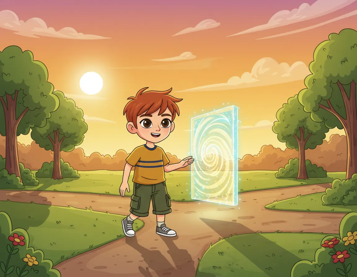 Kaelan's Peculiar Paths, illustration for page 10