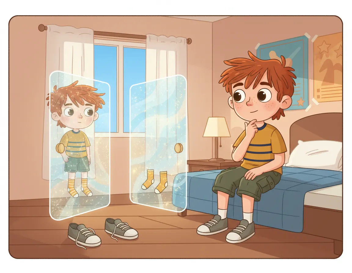 Kaelan's Peculiar Paths, illustration for page 5