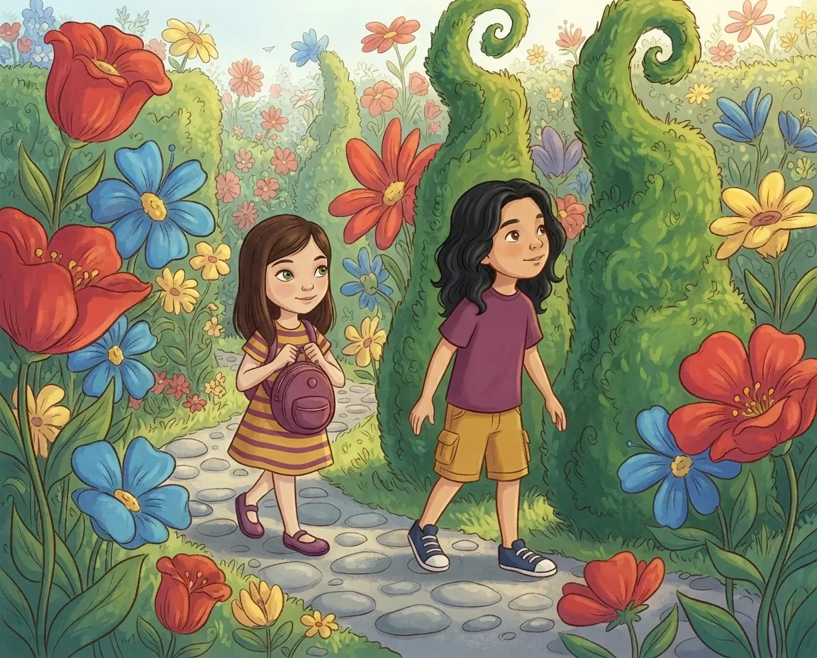 The Airplane Adventure, illustration for page 6