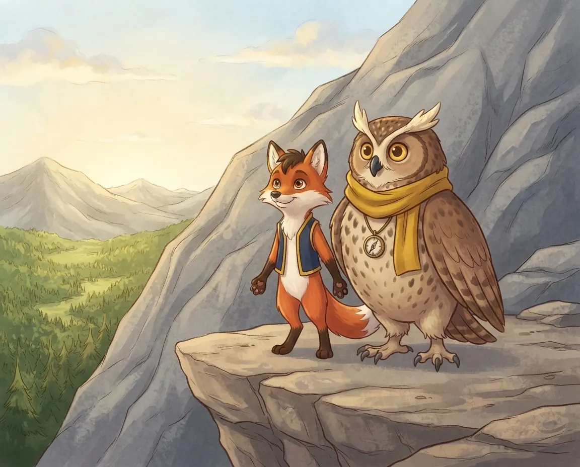 Cover illustration for The Flight of the Forest Map