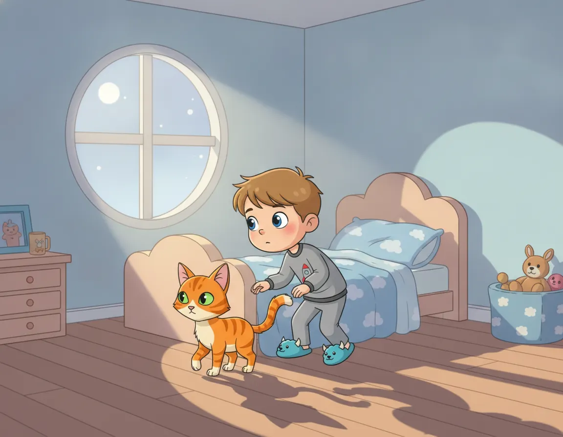 Chilly's Midnight Melody, illustration for page 3