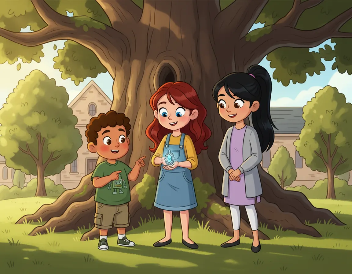 The Listening Friend, illustration for page 10