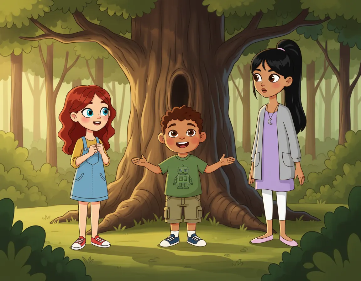 The Listening Friend, illustration for page 9