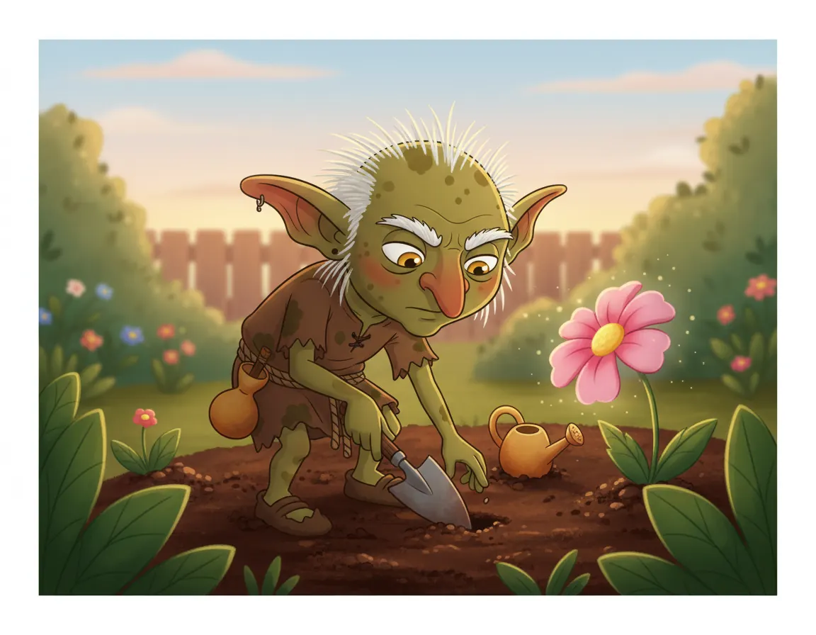 Fimble's Secret Garden Friend, illustration for page 5