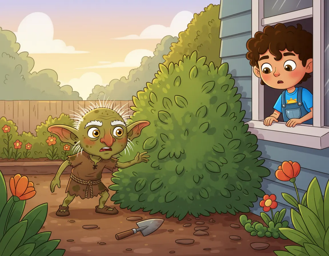 Fimble's Secret Garden Friend, illustration for page 6