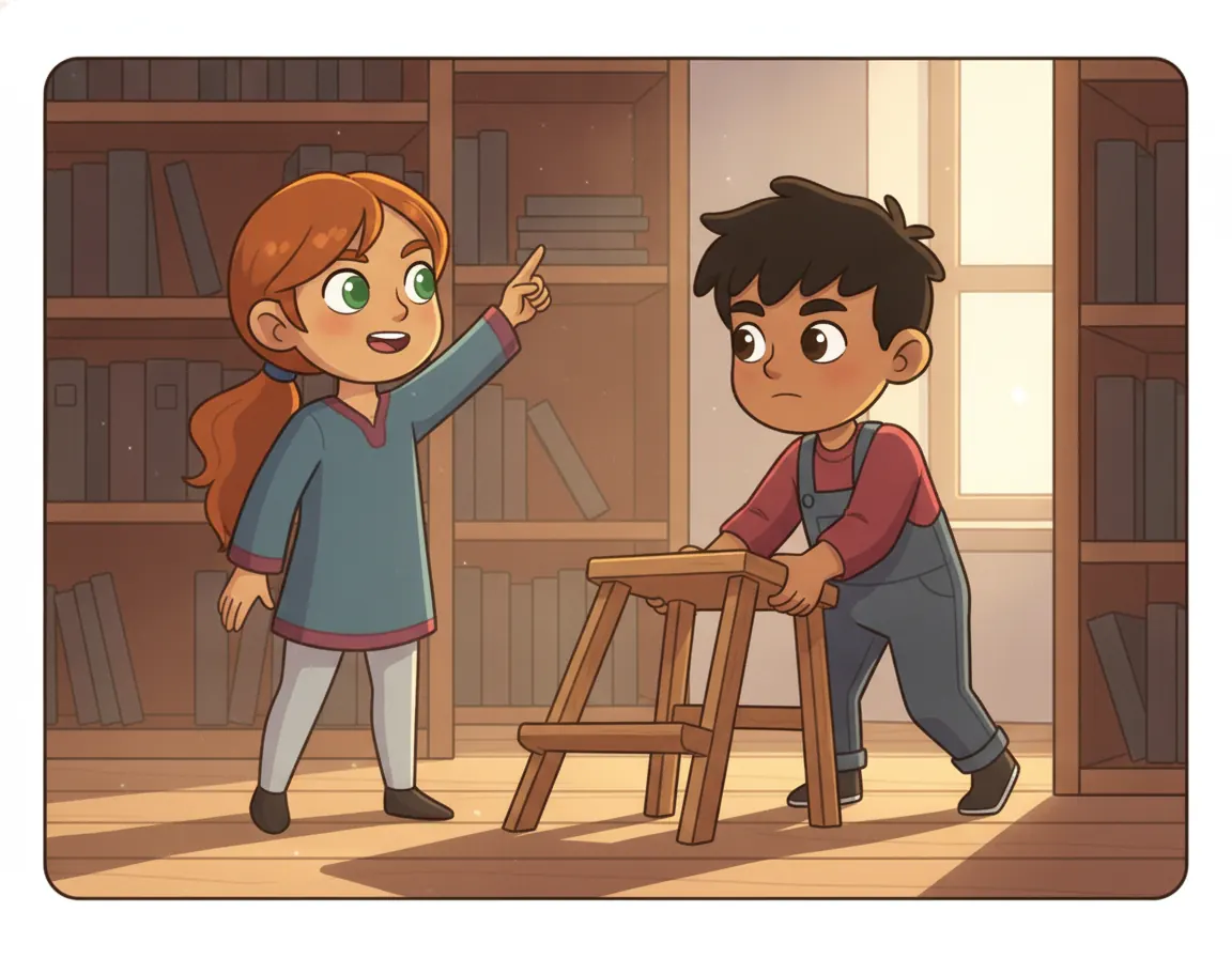 The Whispering Star Rescue, illustration for page 8