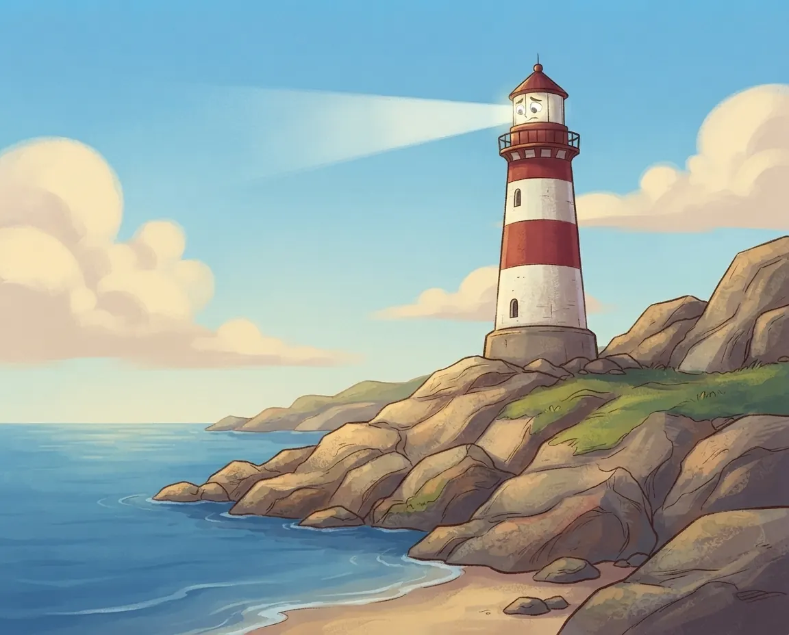 Orrin and the Big Sea, illustration for page 1
