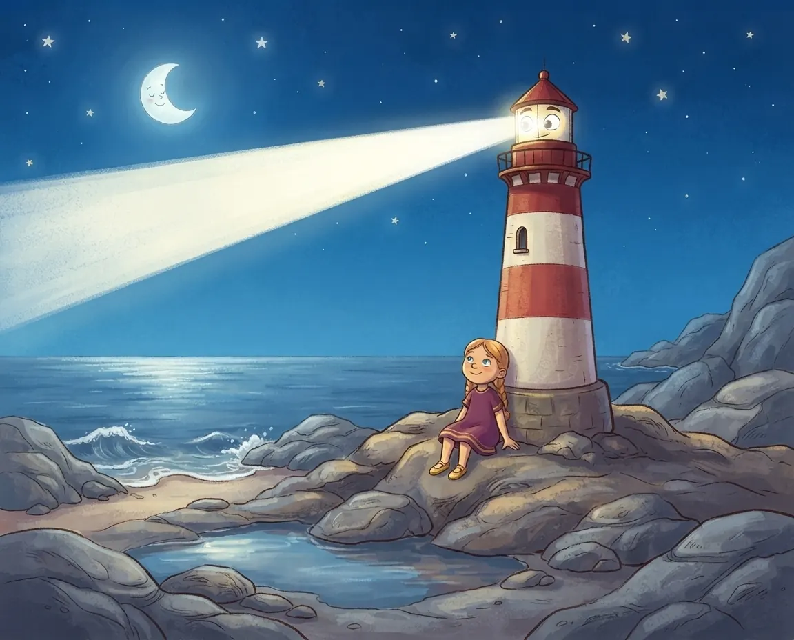 Orrin and the Big Sea, illustration for page 10