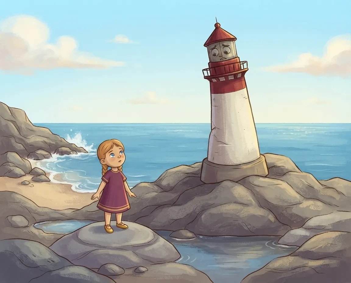 Orrin and the Big Sea, illustration for page 2