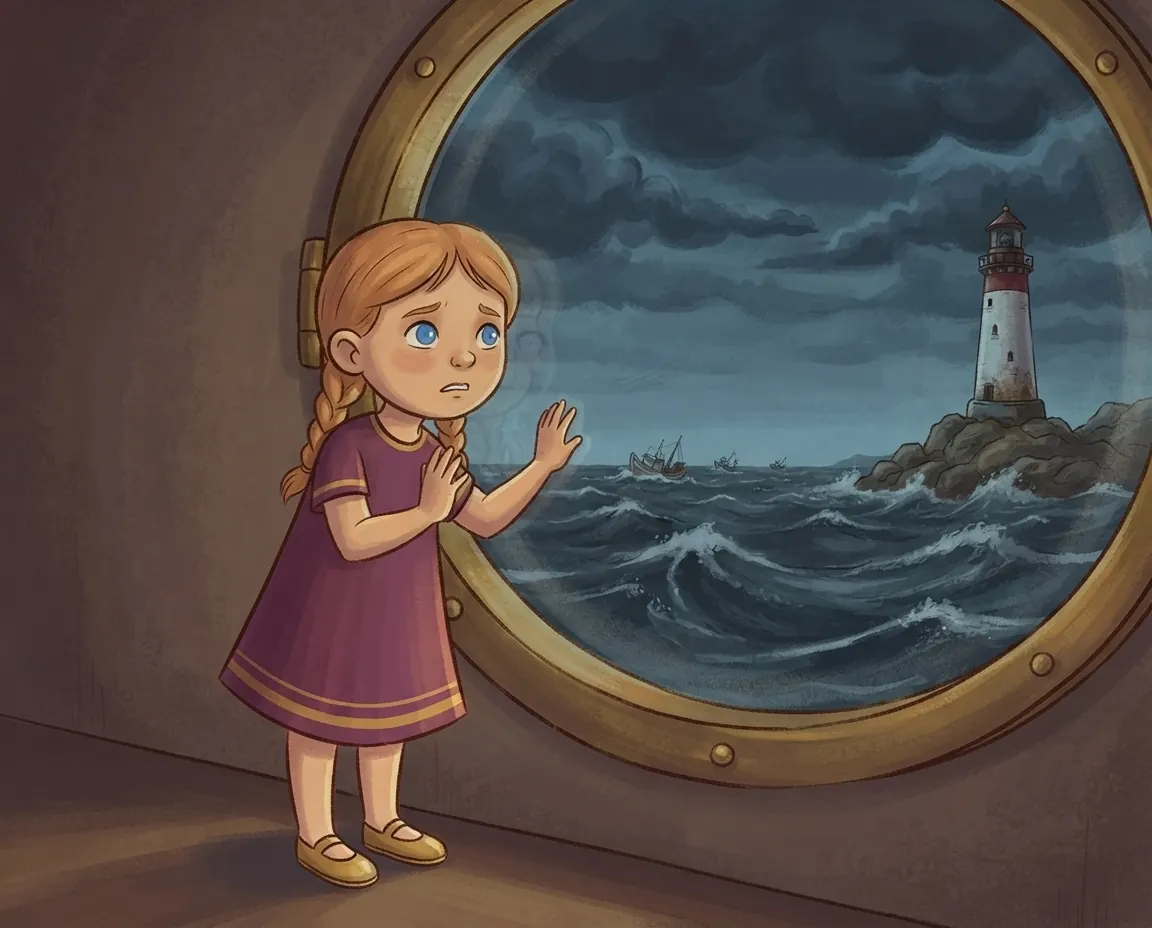 Orrin and the Big Sea, illustration for page 4