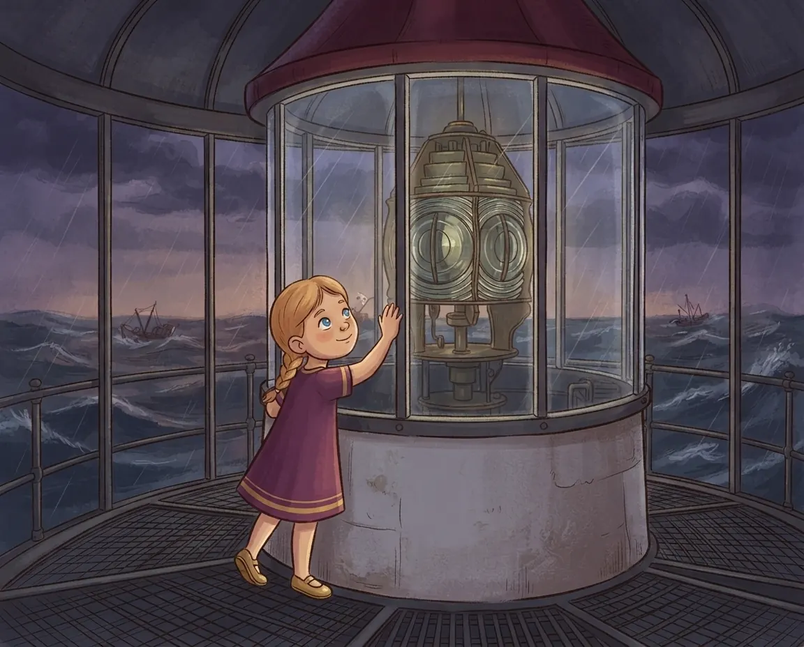 Orrin and the Big Sea, illustration for page 7