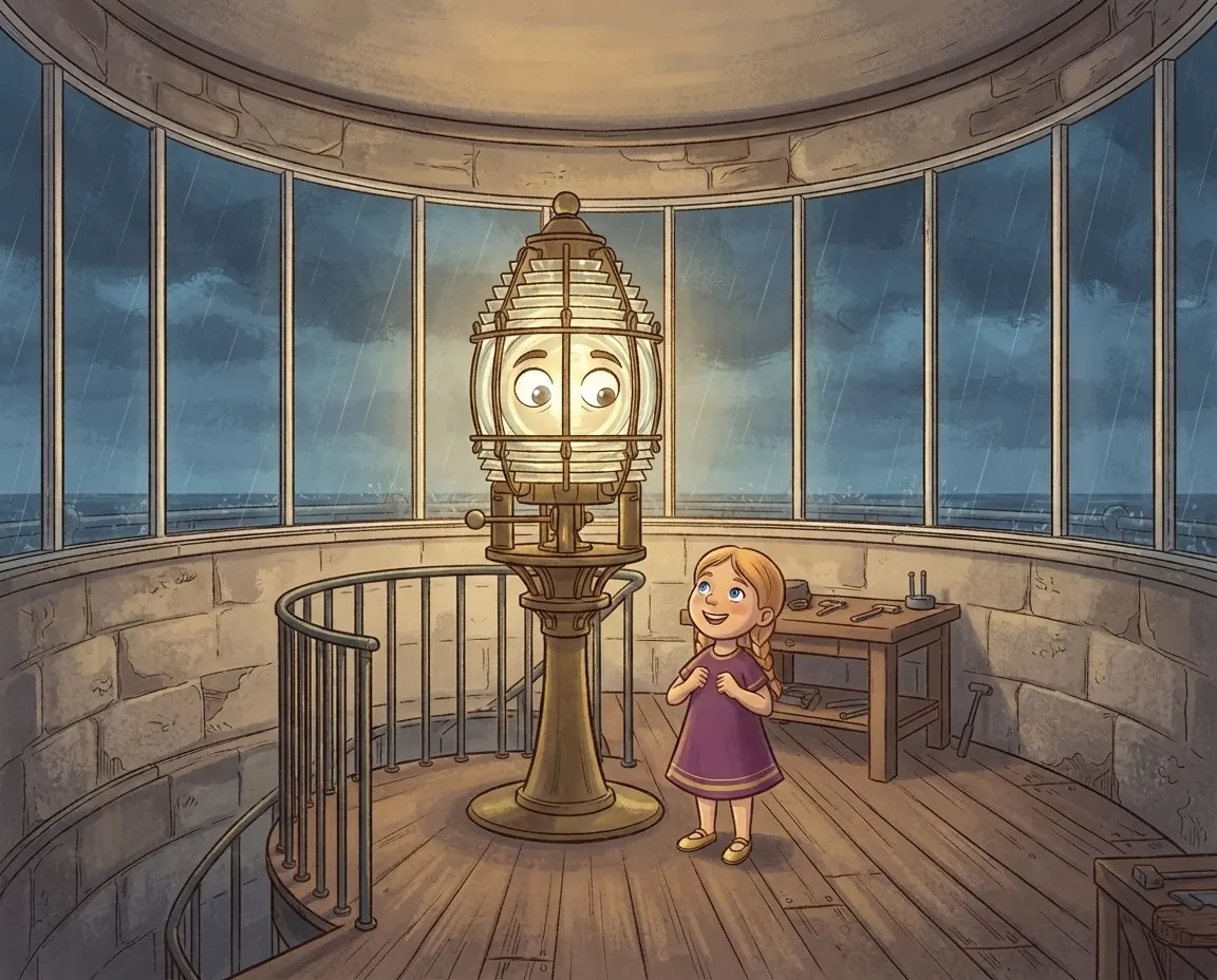 Orrin and the Big Sea, illustration for page 8