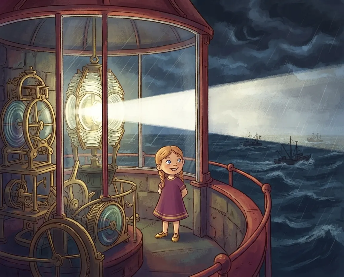 Orrin and the Big Sea, illustration for page 9