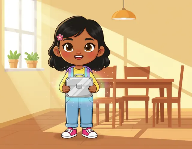 Cover illustration for Maya's Marvelous Lunchbox