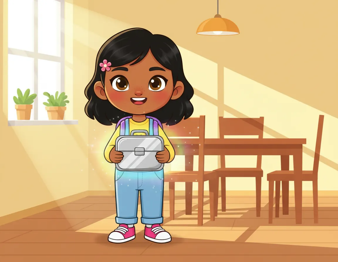 Cover illustration for Maya's Marvelous Lunchbox