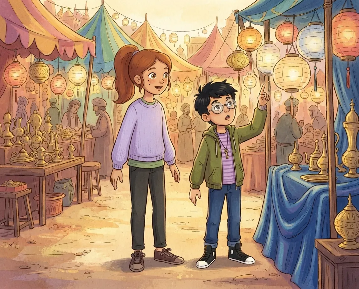 The Market of Common Ground, illustration for page 4