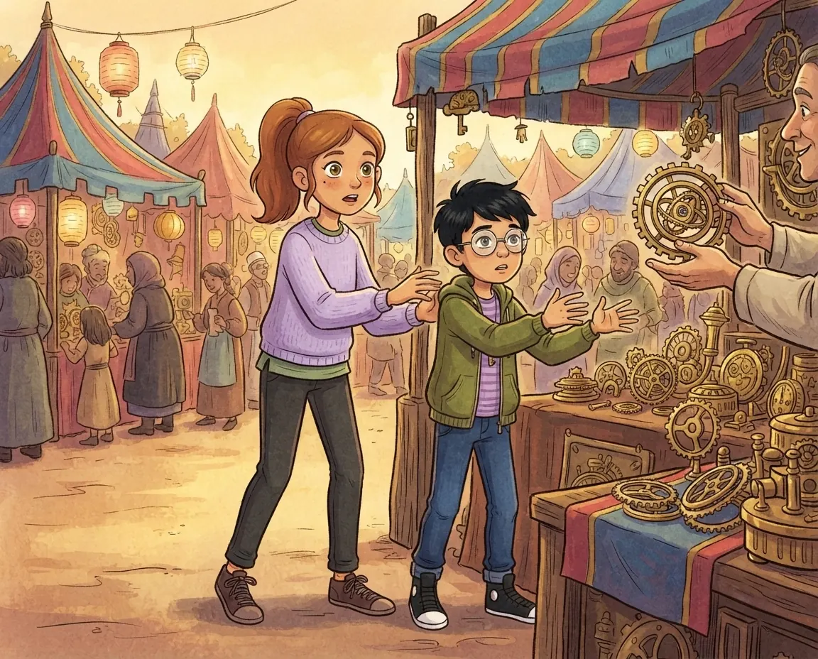 The Market of Common Ground, illustration for page 6