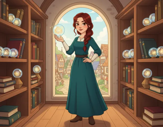 Cover illustration for The Memory Keeper's Choice