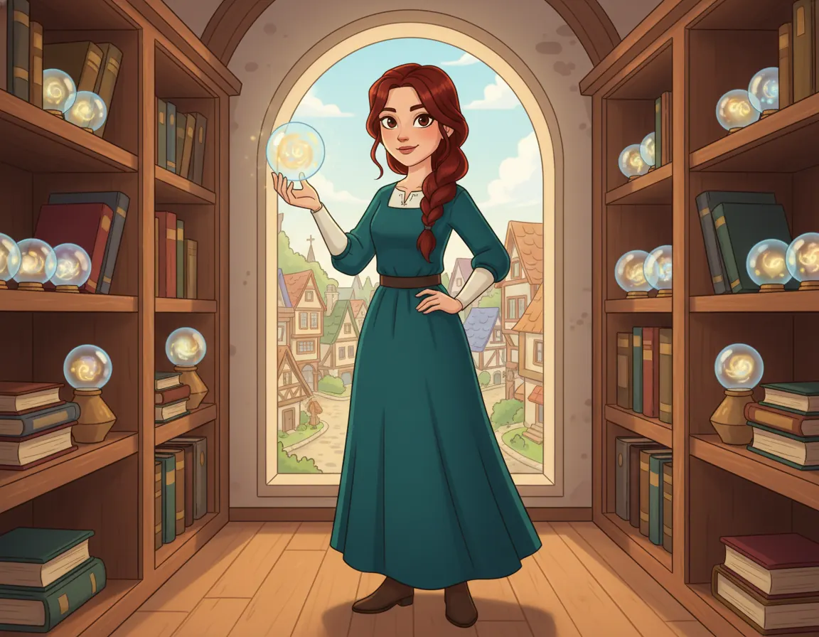 Cover illustration for The Memory Keeper's Choice