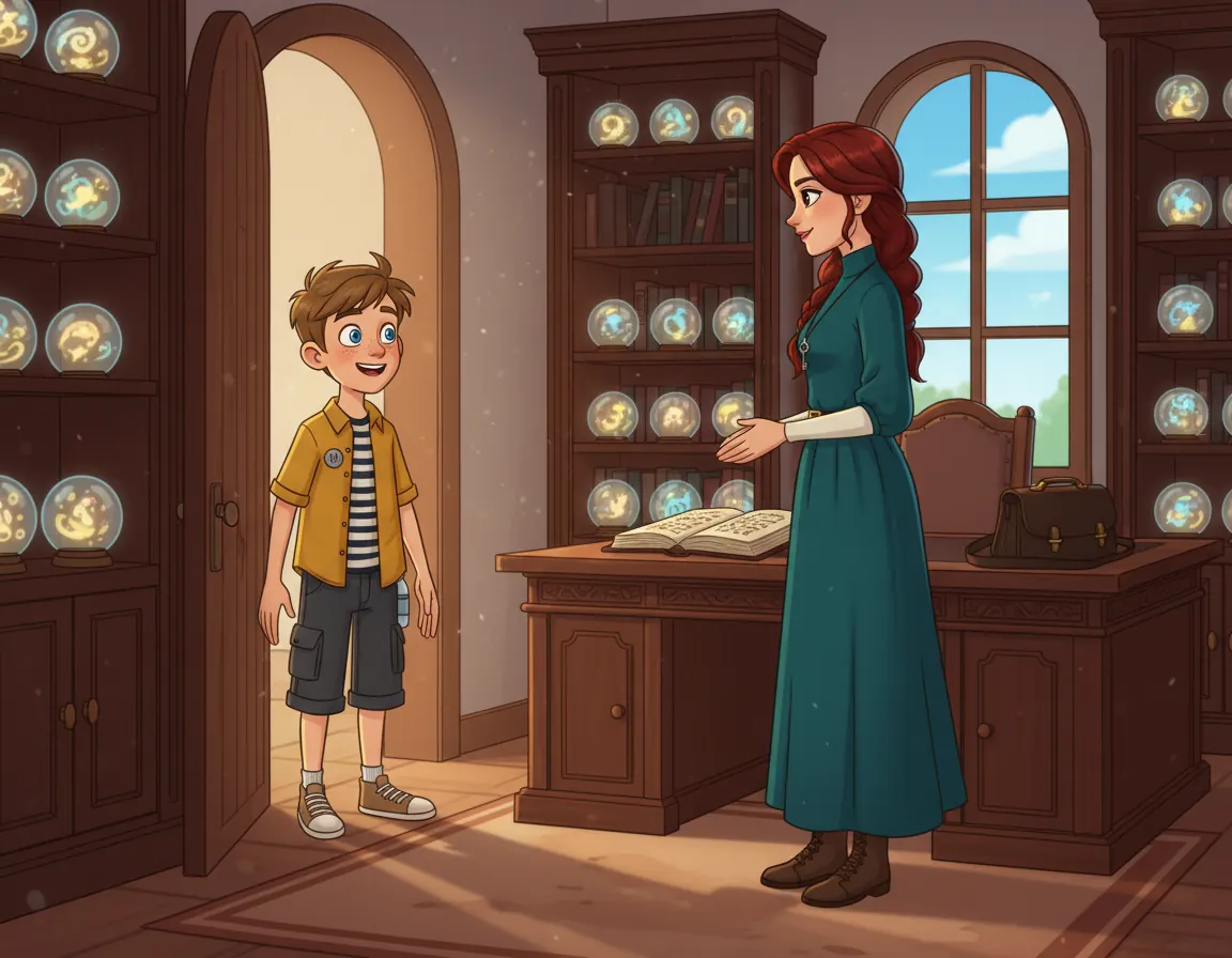 The Memory Keeper's Choice, illustration for page 3