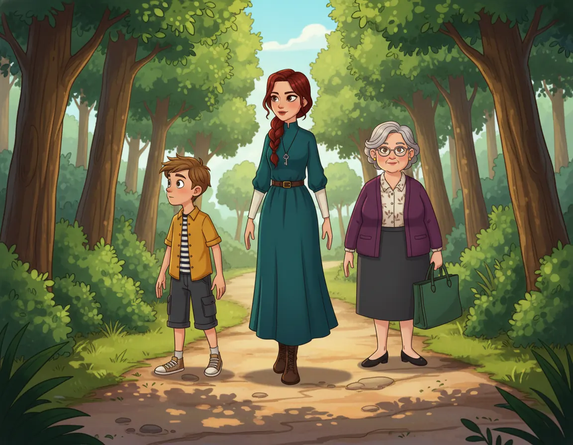 The Memory Keeper's Choice, illustration for page 8