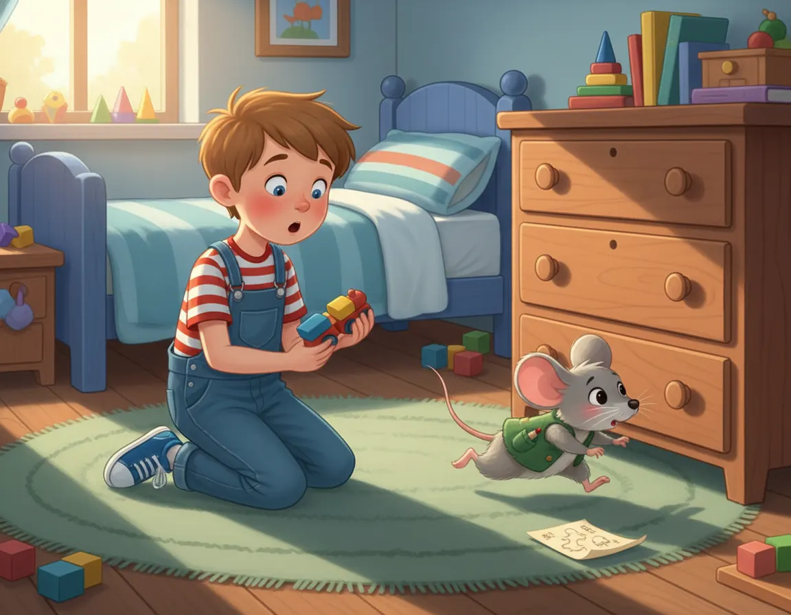 Barnaby's Secret Map, illustration for page 2