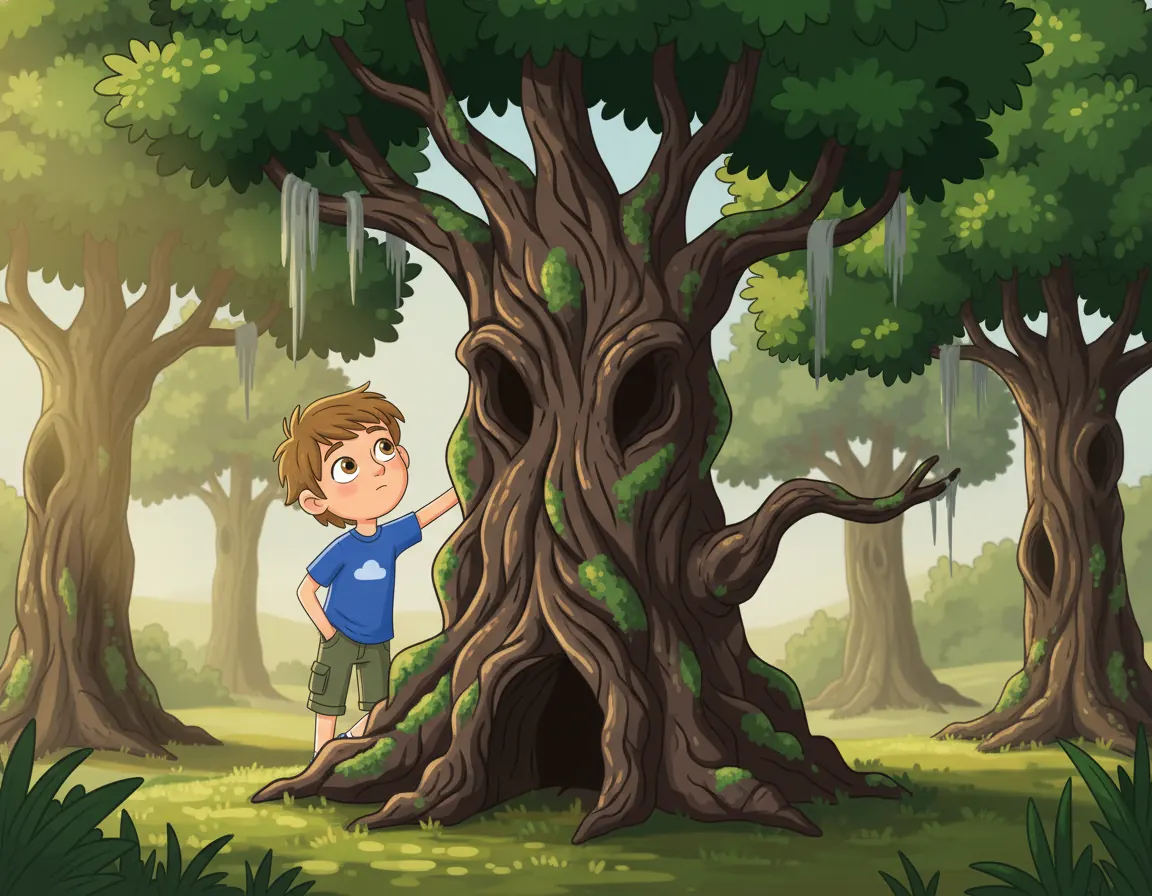 The World-Heart Oak, illustration for page 1