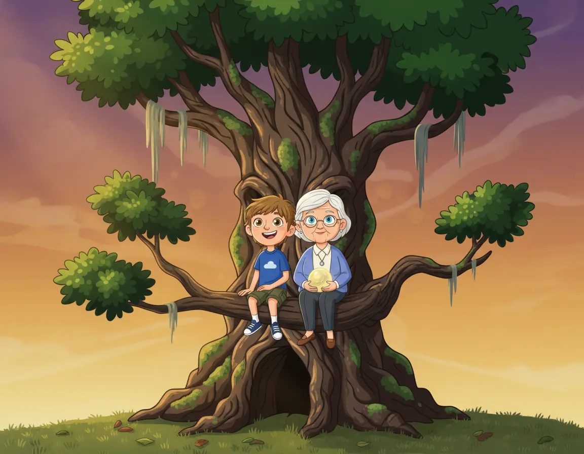 The World-Heart Oak, illustration for page 10