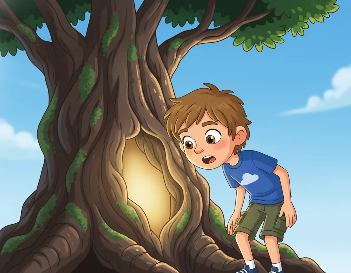 The World-Heart Oak, illustration for page 4