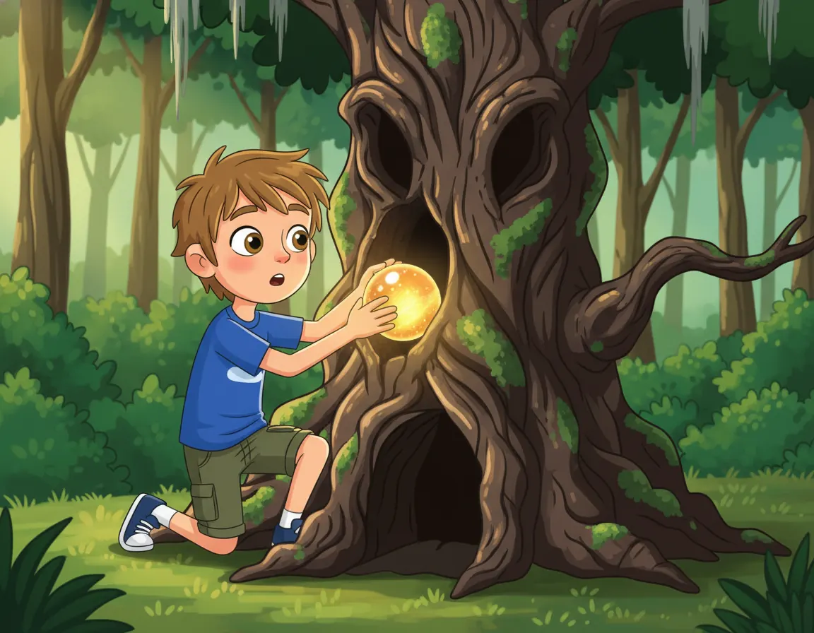 The World-Heart Oak, illustration for page 5