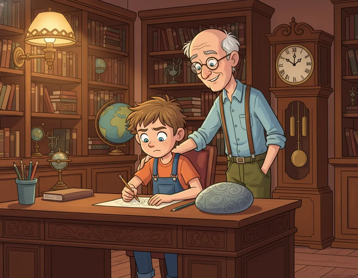The Annual Query, illustration for page 7