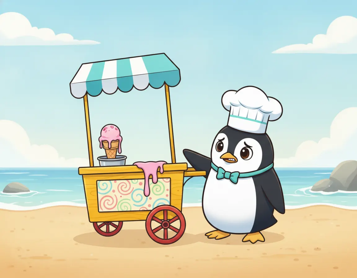 Percy's Cool Summer Shop, illustration for page 5