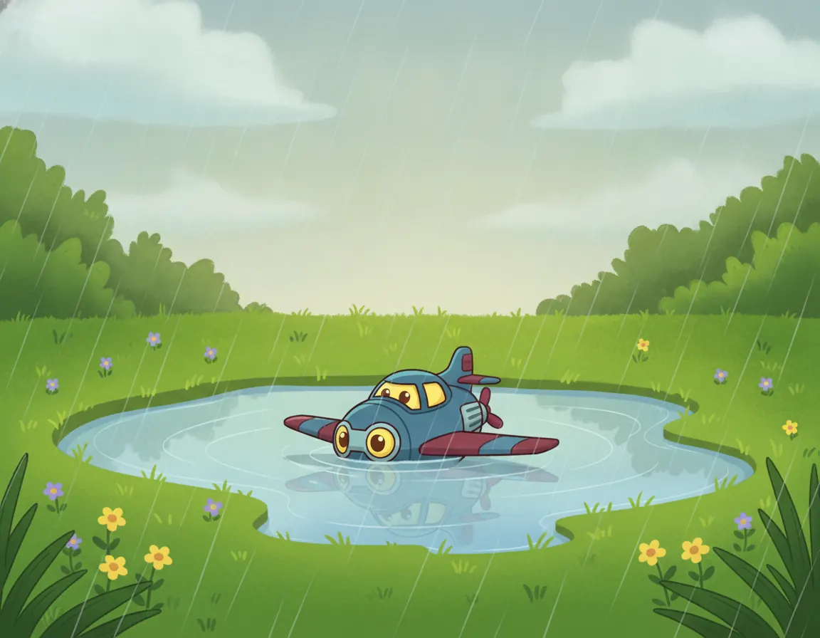 AeroSub's Big Splash, illustration for page 4