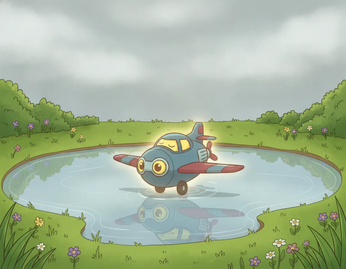 AeroSub's Big Splash, illustration for page 6