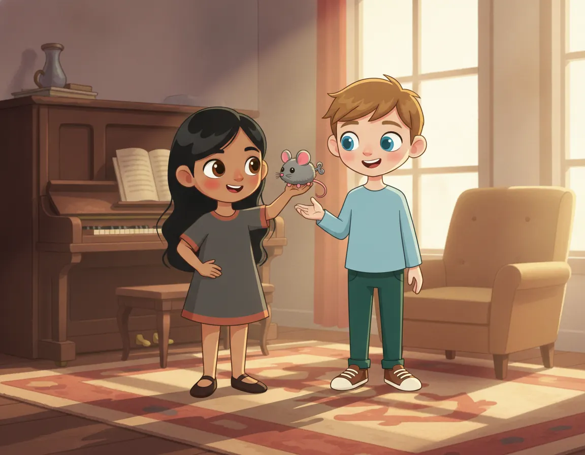 The Piano's Secret Song, illustration for page 10