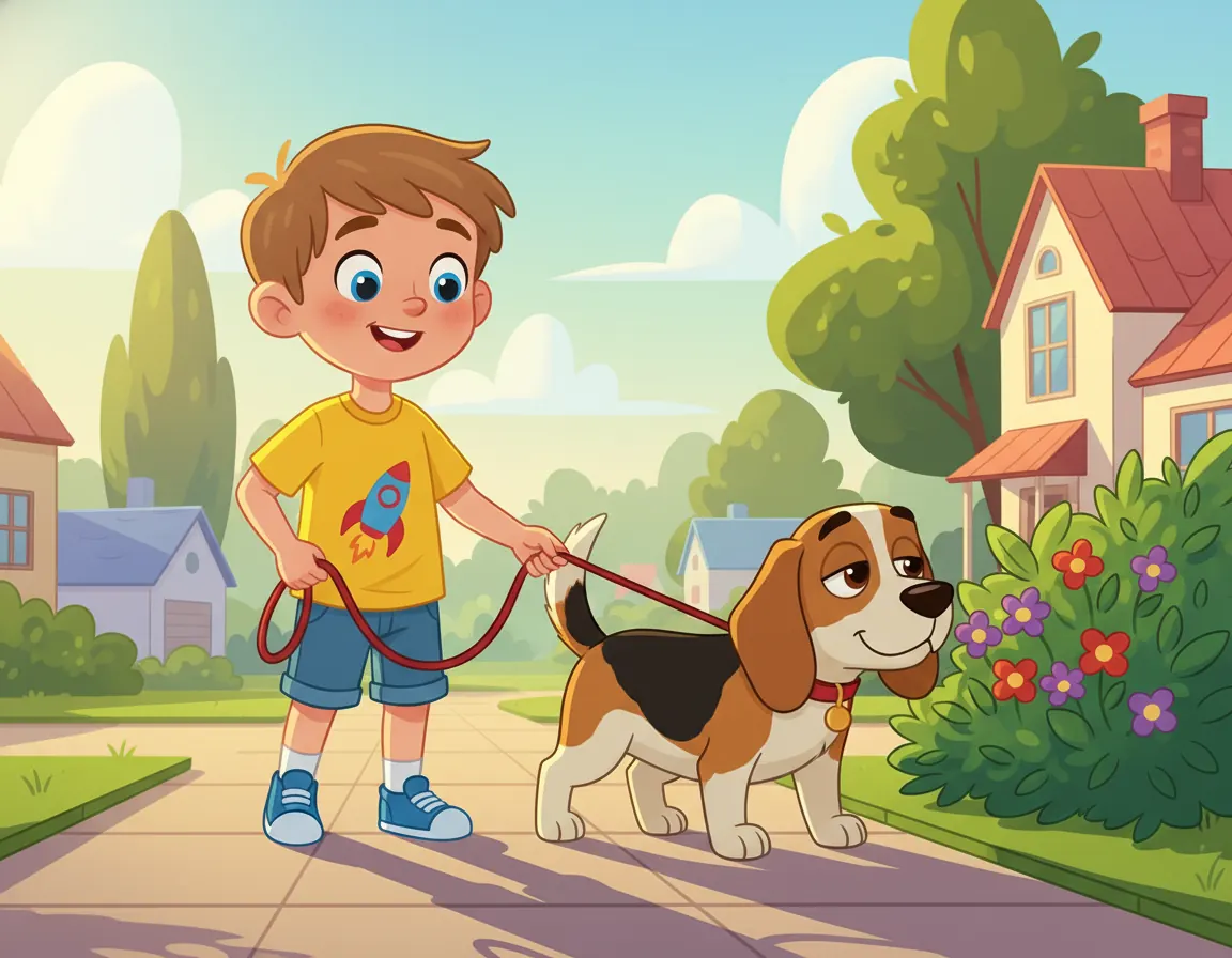 Buster's Big Adventure, illustration for page 10
