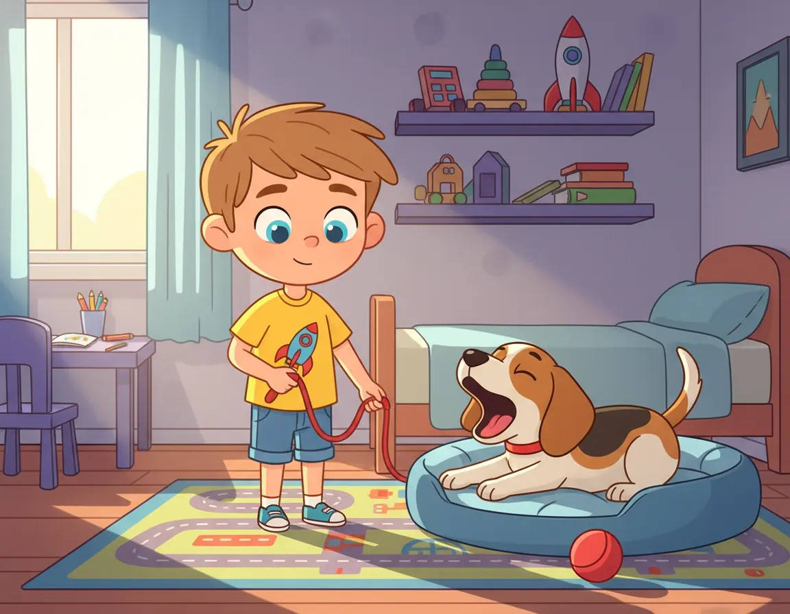Buster's Big Adventure, illustration for page 3