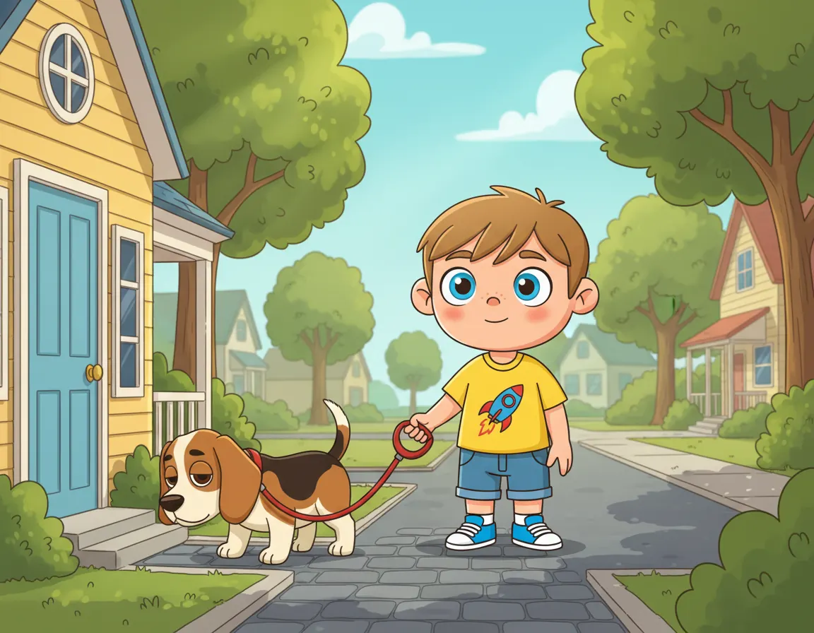Buster's Big Adventure, illustration for page 4