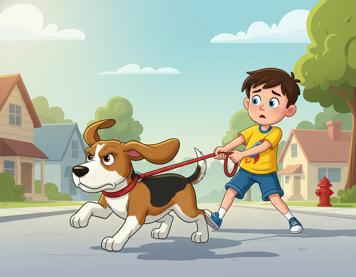 Buster's Big Adventure, illustration for page 5