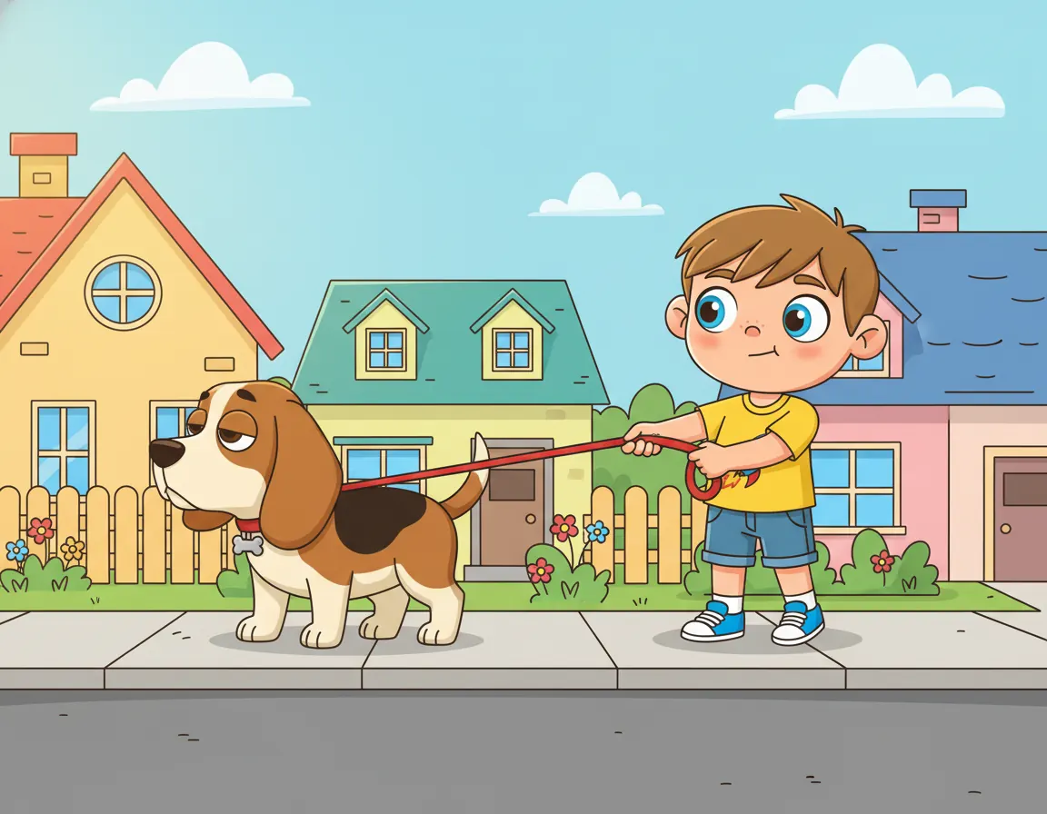 Buster's Big Adventure, illustration for page 6